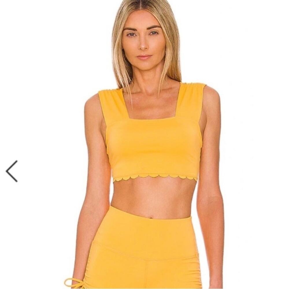 Free people movement suns out cami mango NWT size L